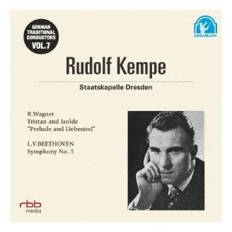 WAGNER - Kempe - Tristan und Isolde (Tristan et Isolde) WWV.90 : prélude live 28 - 06 - 1956 Dresden, import Japon..